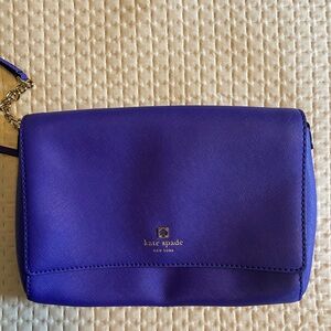 Kate Spade Vibrant Purple Crossbody Bag